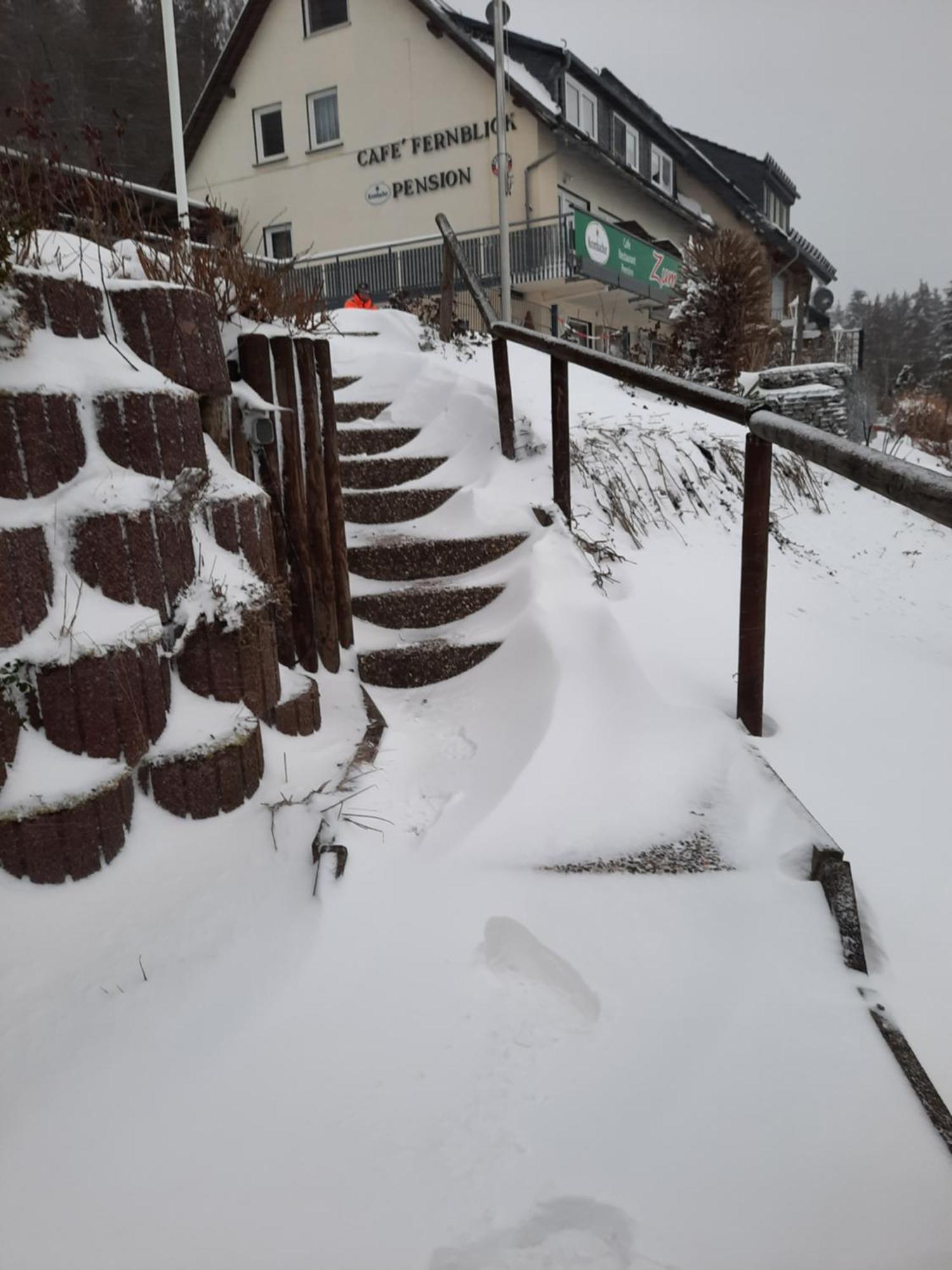 Cafe- Pension Fernblick, Incl Meinecardplus Willingen (Upland) Exterior foto
