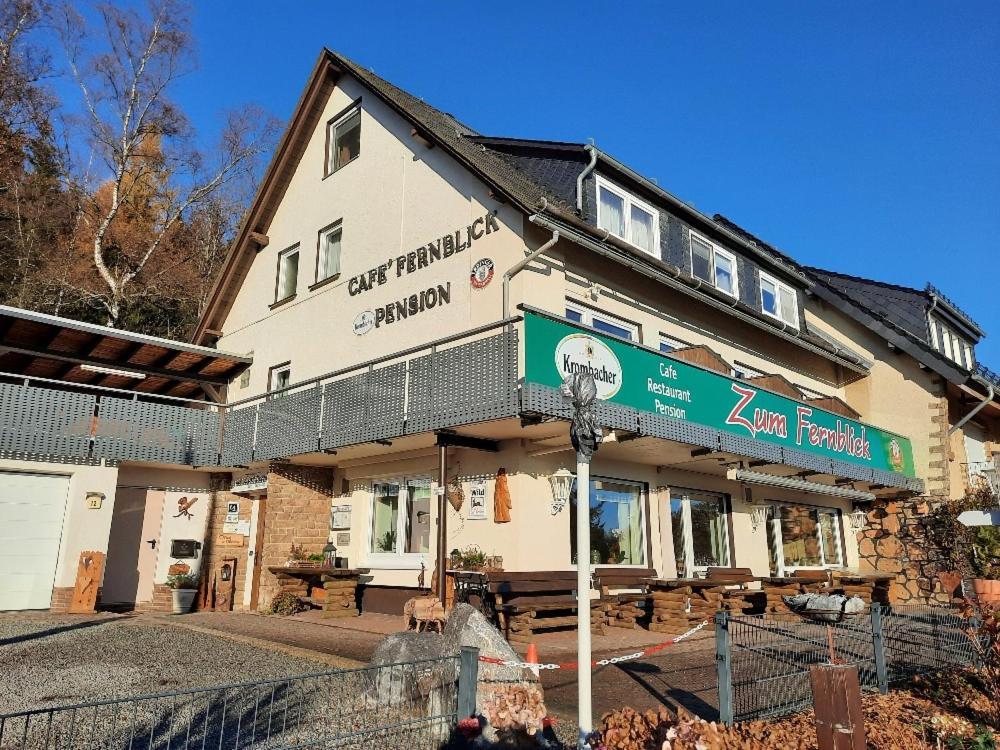 Cafe- Pension Fernblick, Incl Meinecardplus Willingen (Upland) Exterior foto