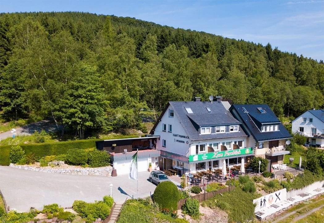 Cafe- Pension Fernblick, Incl Meinecardplus Willingen (Upland) Exterior foto